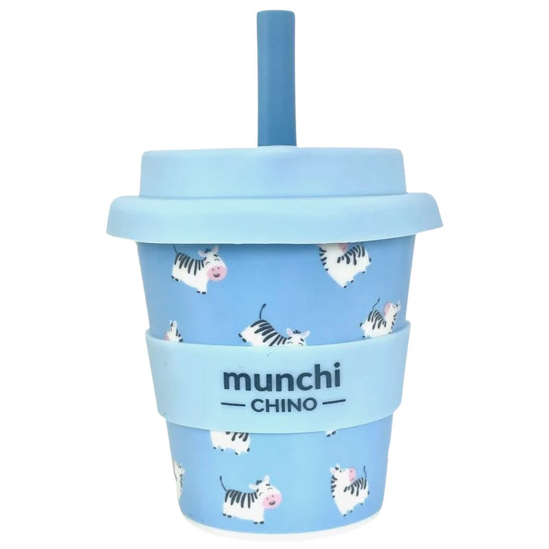 Babychino 'Zebra' Cup (120ml/4oz) - Straw Included
