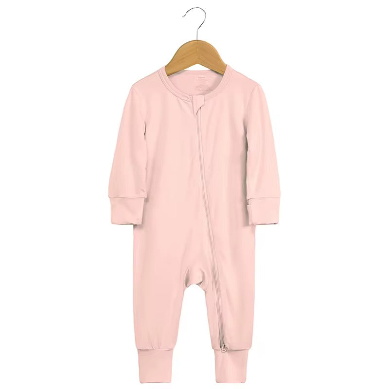Bamboo Growsuit - Pink