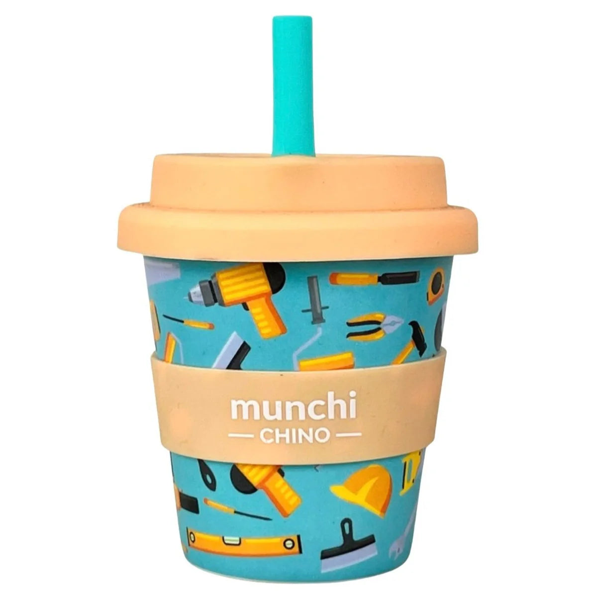Babychino 'Tiny Tradie' Cup (120ml/4oz) - Straw Included