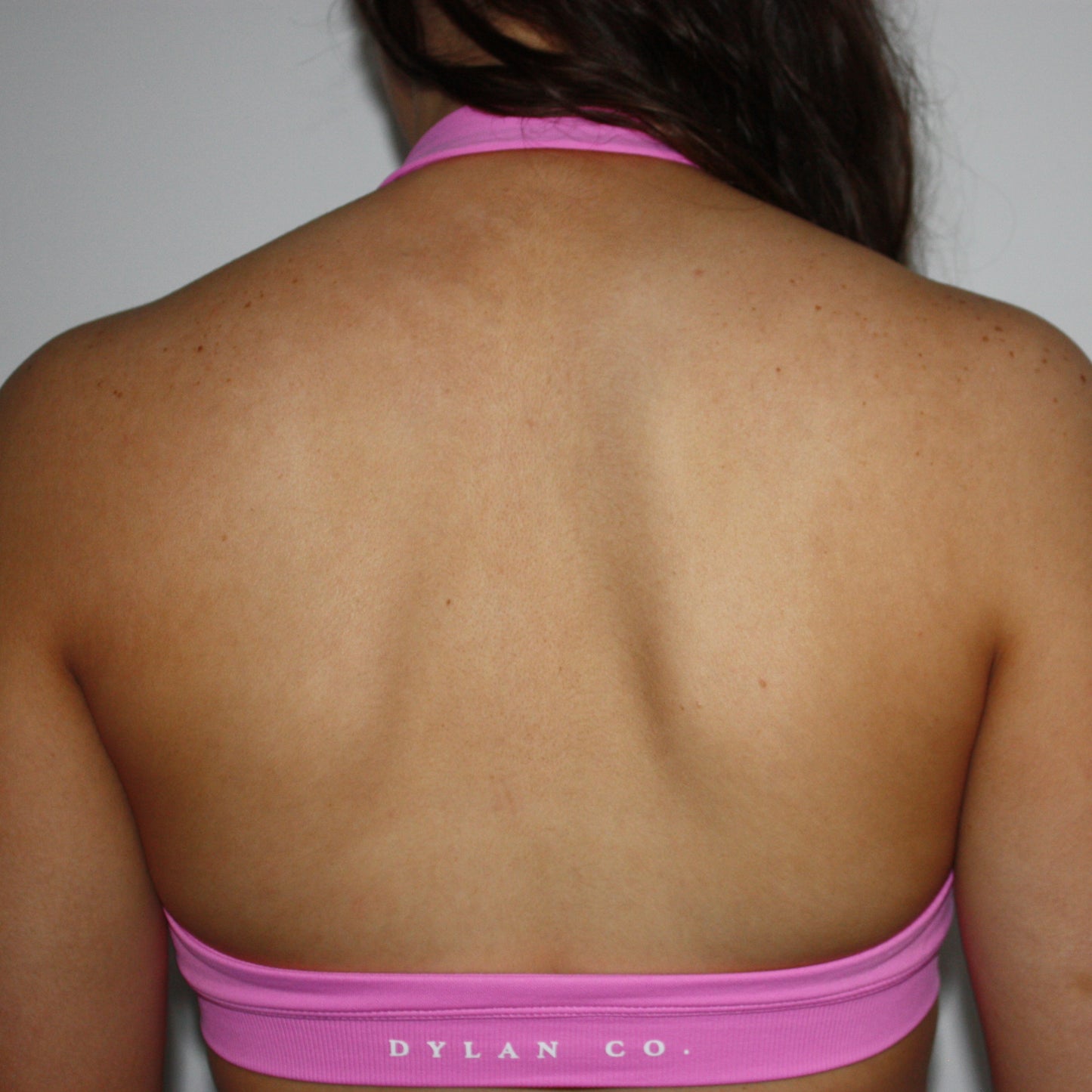 Impact Halter Crop - Ultimate Pink