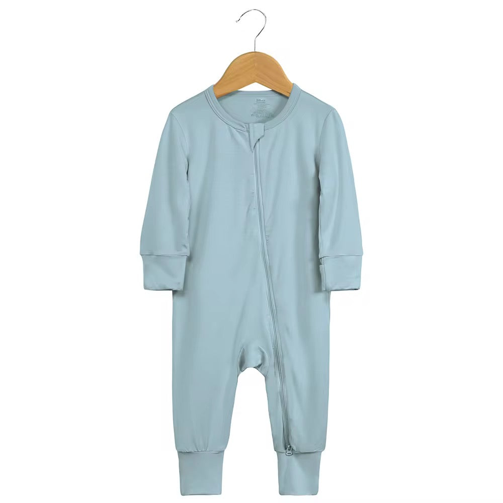 Bamboo Growsuit - Blue