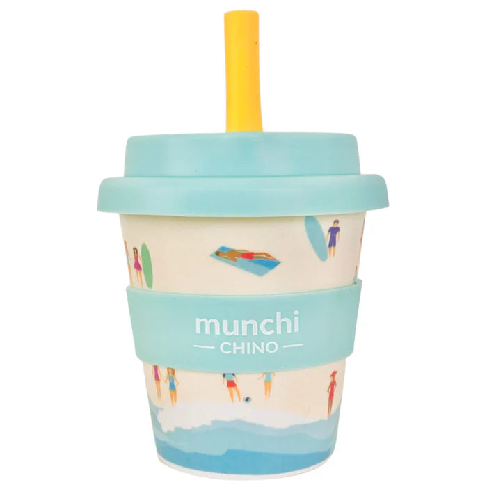 Babychino 'Beach' Cup (120ml/4oz) - Straw Included