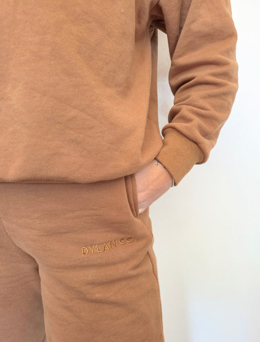 *PRE-ORDER* ADULTS LOGO TRACK PANT - CARAMEL