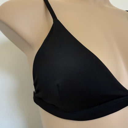 Bikini Triangle Top - Black