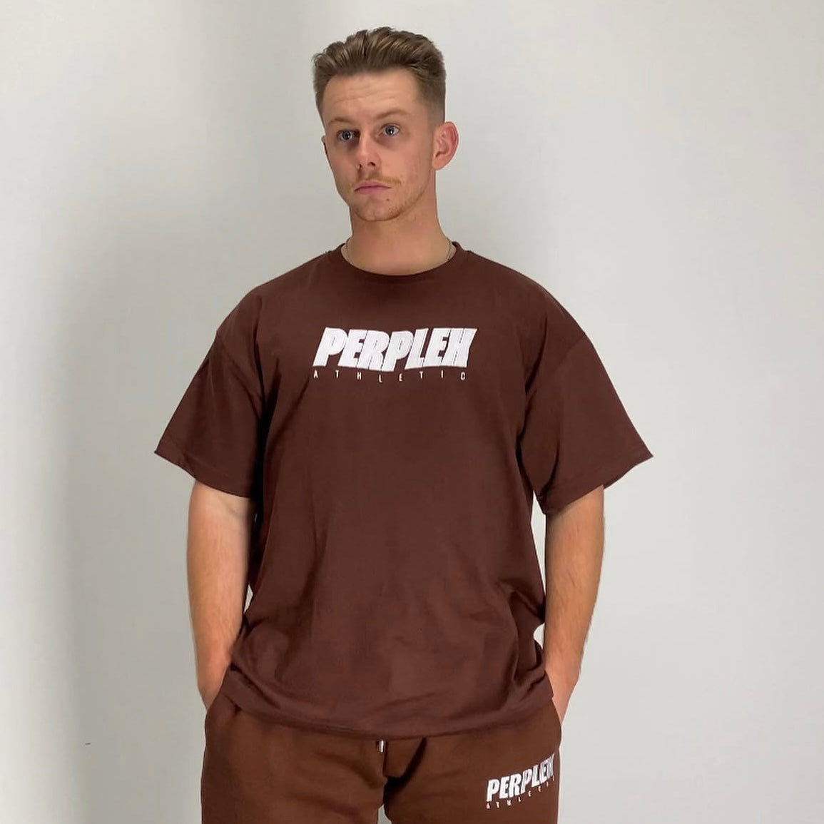 Perplex Athletic Tee - Chocolate