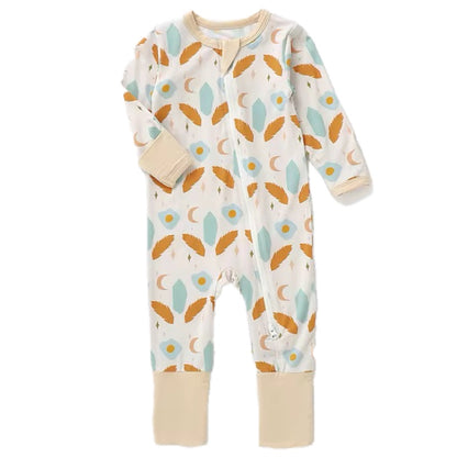 Kids Bamboo Growsuit - Feather