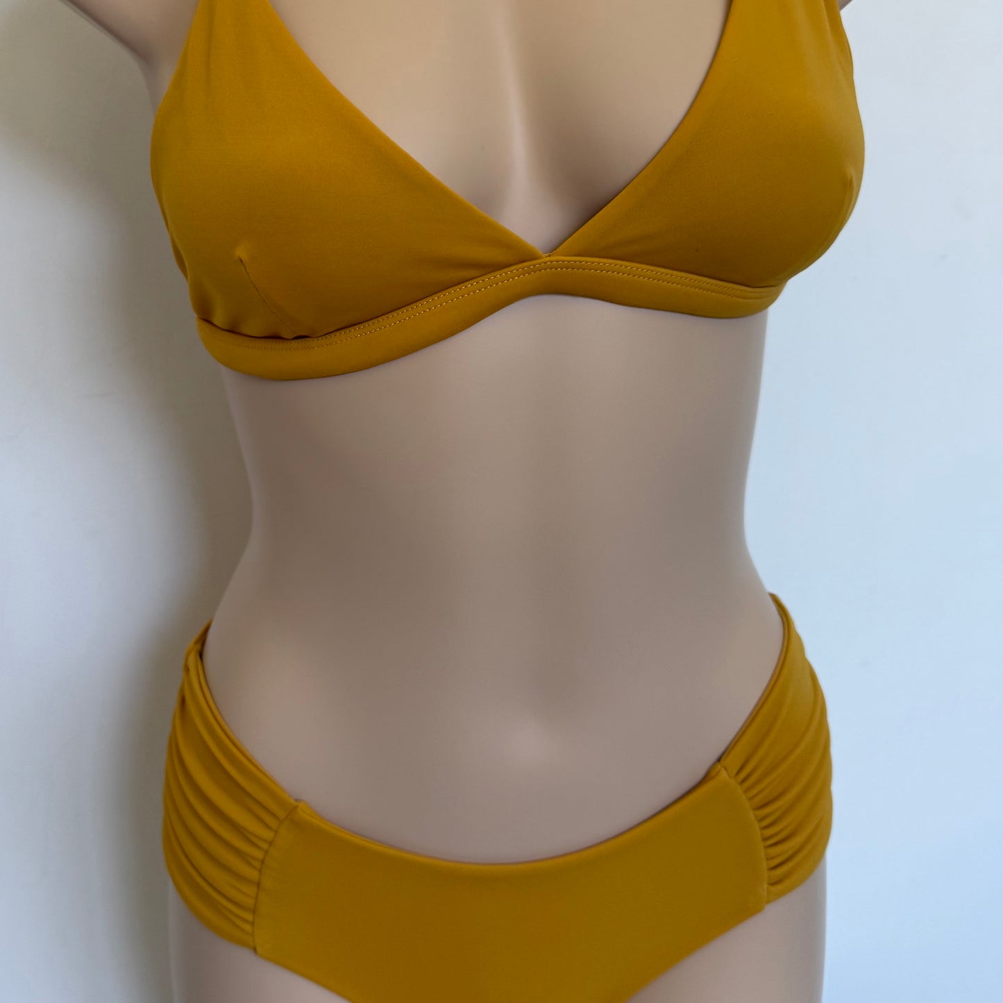 Bikini Triangle Top - Yellow