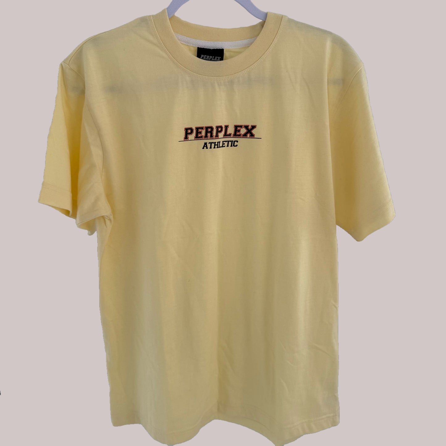 Perplex Athletic Tee - Baby Yellow