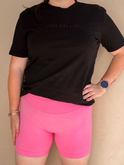 Unisex Logo Tee - Black