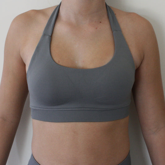 *Pre-Order* Impact Contour Crop - Light Gray