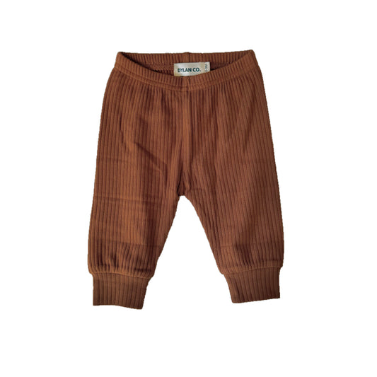 KIDS BASIC PANTS - CHOCOLATE