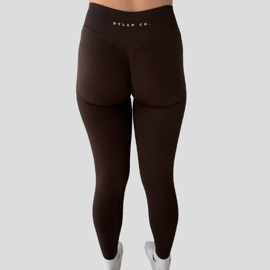 Impact Leggings - Deep Chocolate