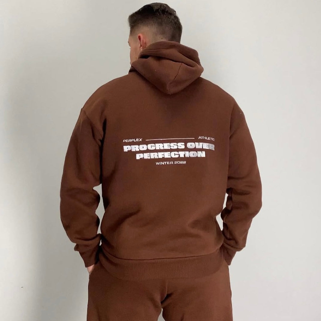 Perplex Athletic Hoodie - Chocolate