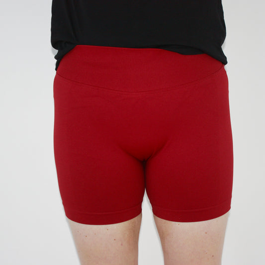 Impact Shorts - Deep Red