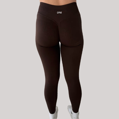 Impact Leggings - Deep Chocolate