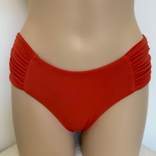 Bikini Bottoms Full Coverage Low Rise - Orange