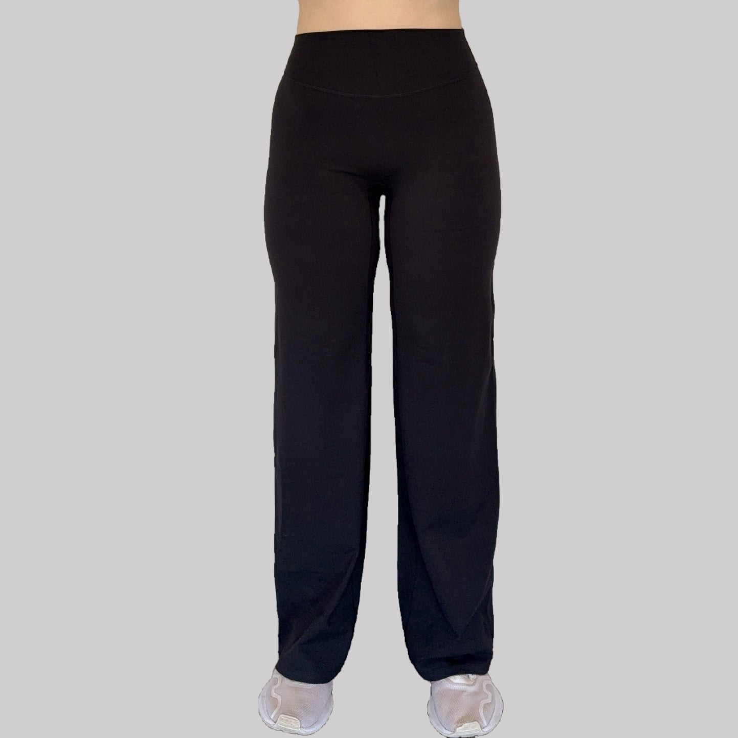 Luxe Wide Leg Flares - Black