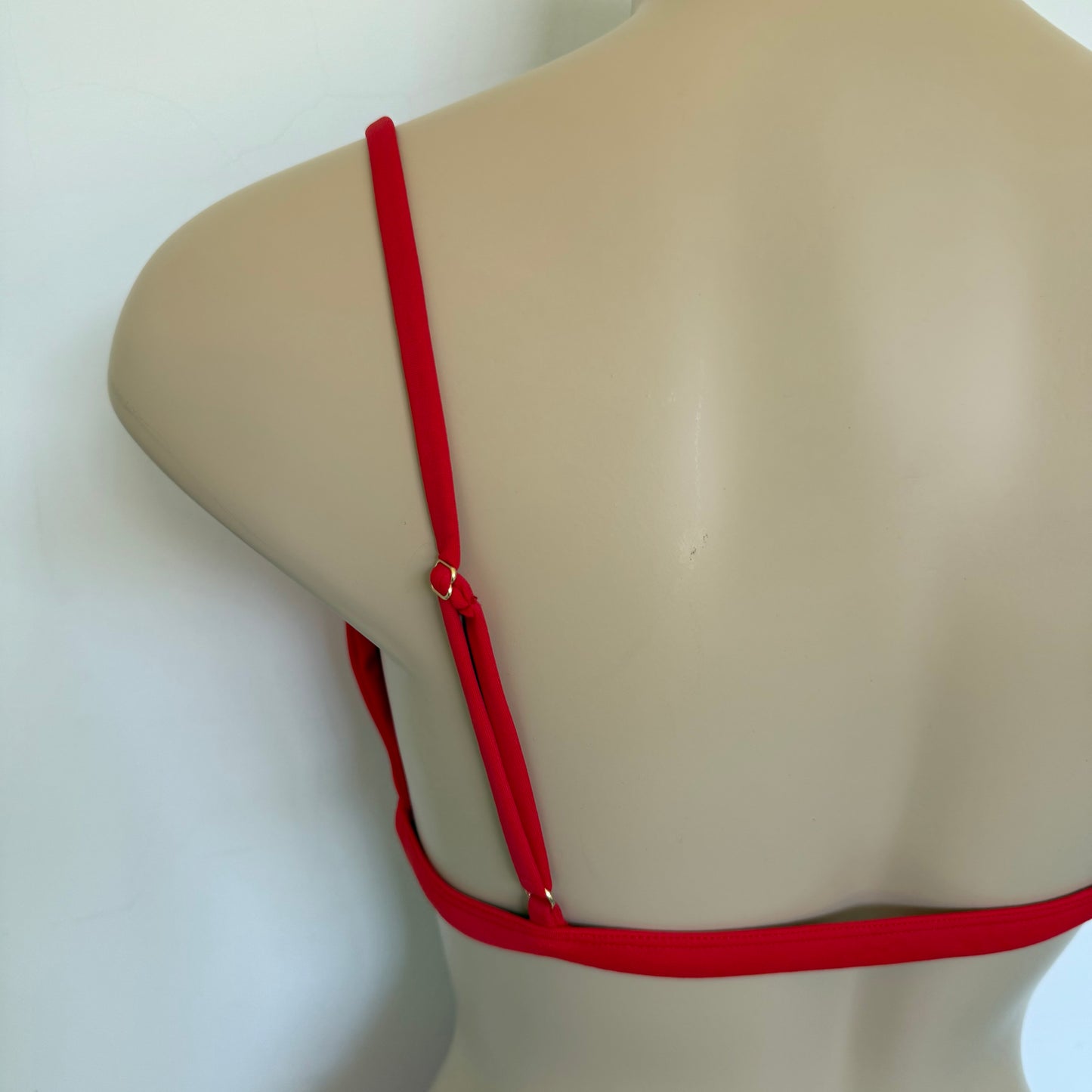 Bikini Triangle Top - Red