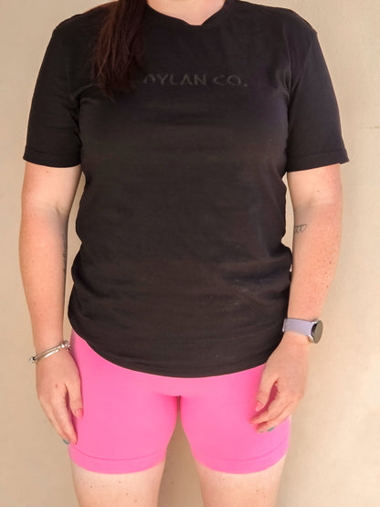 Unisex Logo Tee - Black