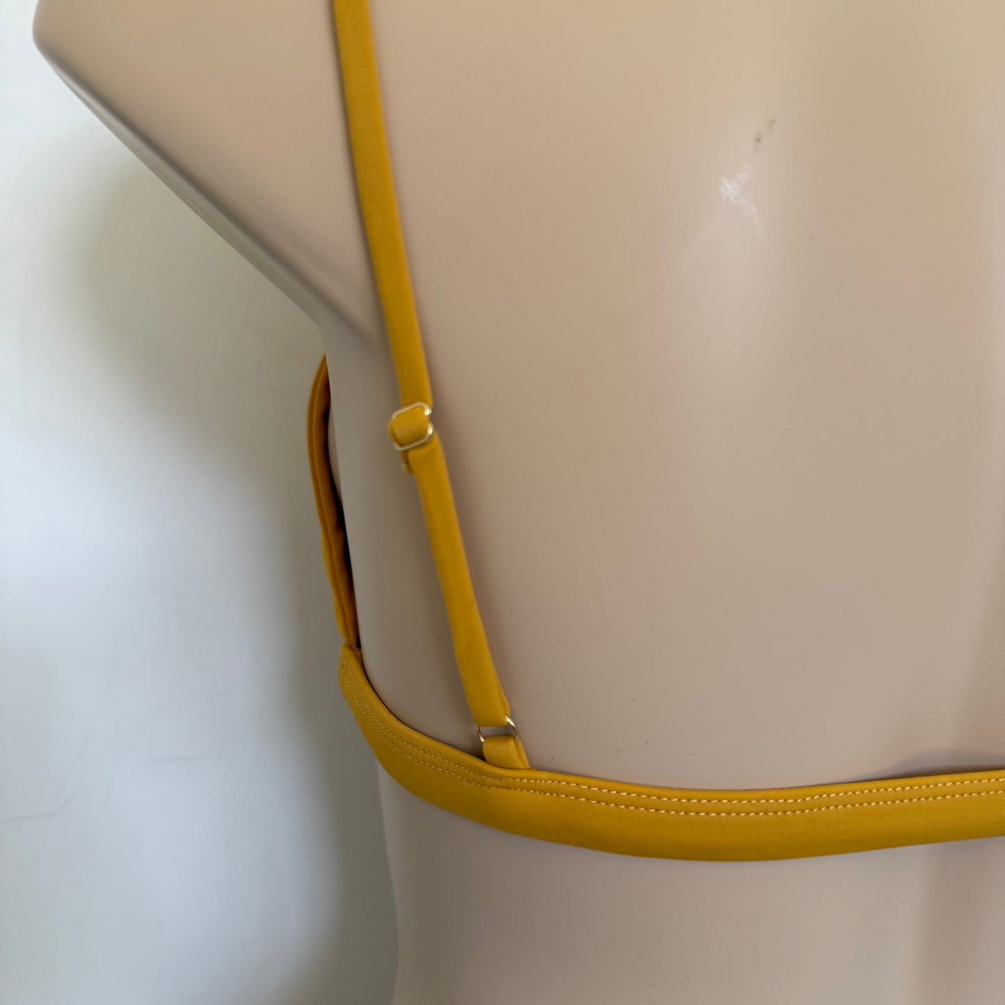 Bikini Triangle Top - Yellow