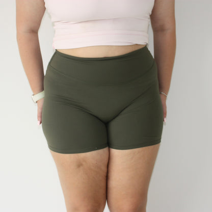 Luxe Shorts - Olive